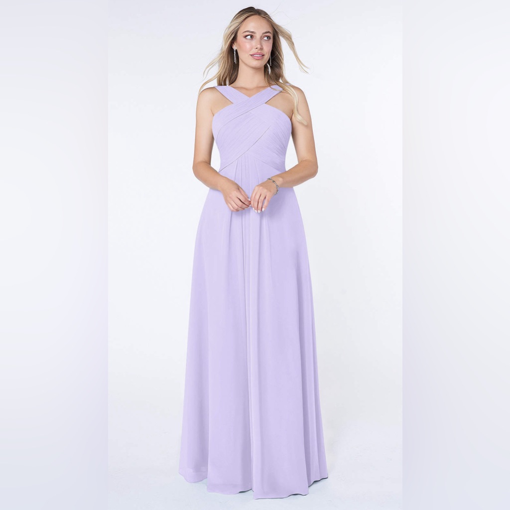 Azazie Kaleigh Bridesmaid Dress - Lilac